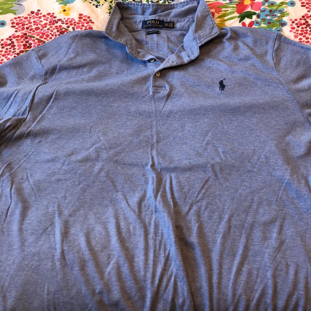 Ralph Lauren Polo Collared Shirt barely worn 2X